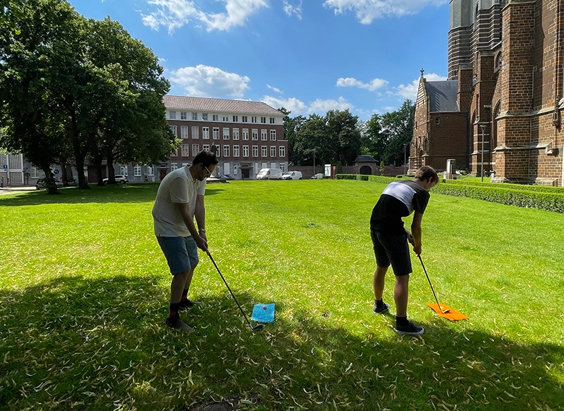 City Golf in Aarschotse Begijnhof
