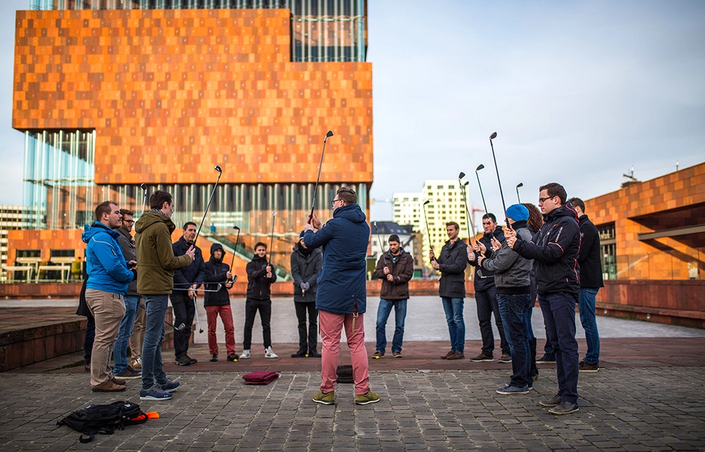 Teambuilding op het Eilandje Antwerpen