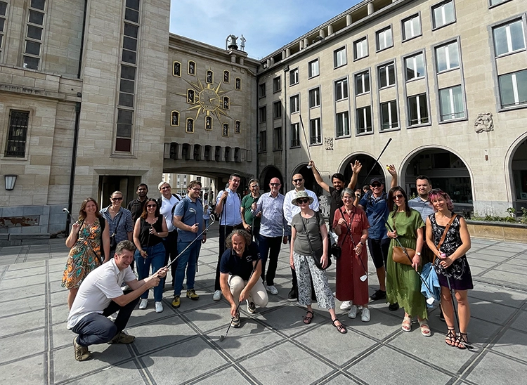 Teambuilding stadsgolf in Brussel Kunstberg