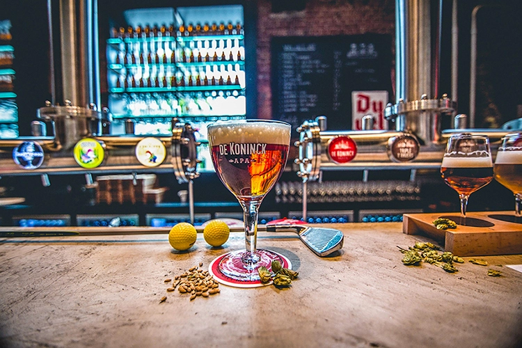 City Golf in brouwerij De Koninck als Bolleke