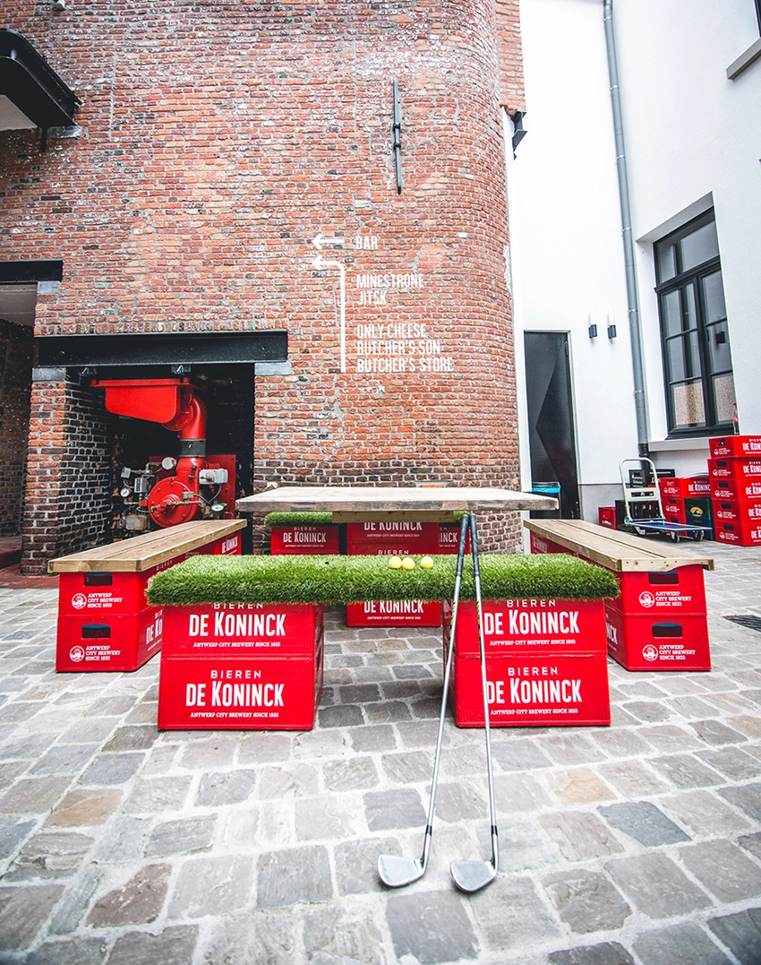 De Koninck als teambuilding in Antwerpen