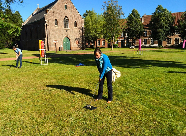 Teambuilding in Dendermonde met City Golf Begijnhof