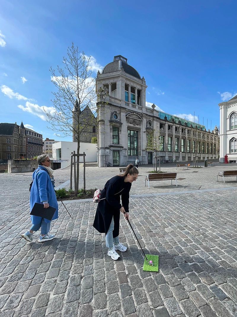 City Golf in Gent Centrum aan het Bisdom