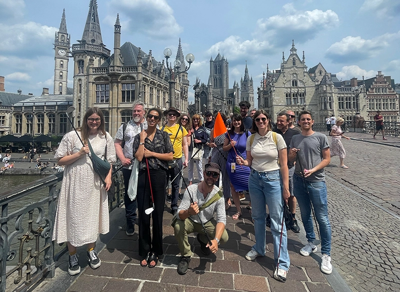 teambuilding in Gent aan Sint-Michielsbrug