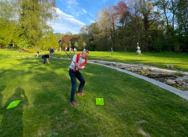 Teambuilding Geraardsbergen met City Golf als groepsactiviteit