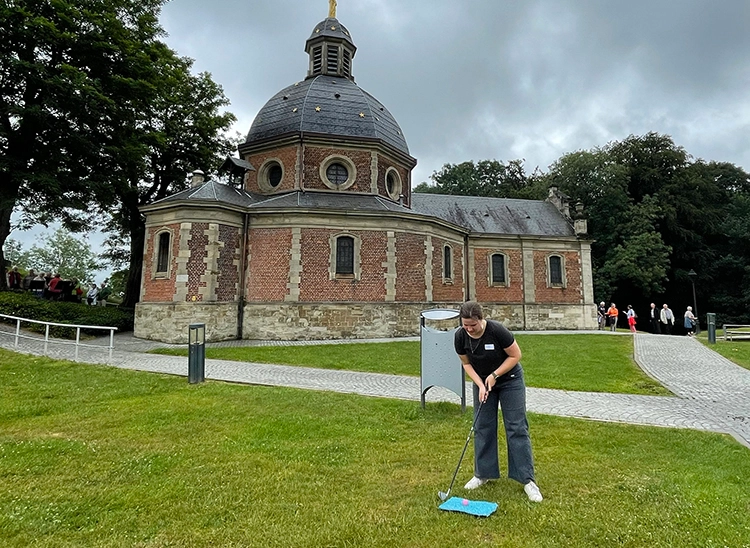 Teambuilding Geraardsbergen met stadsgolf