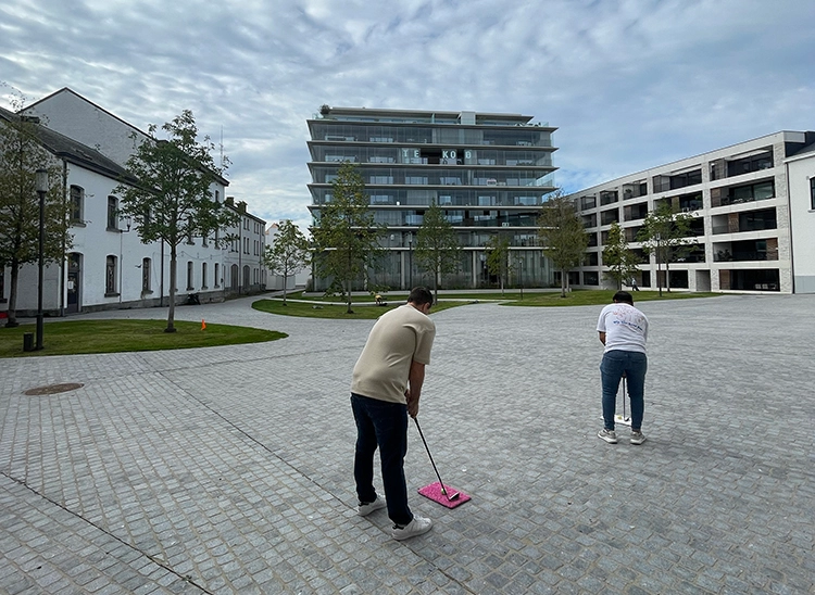 Stadsgolf in Hasselt