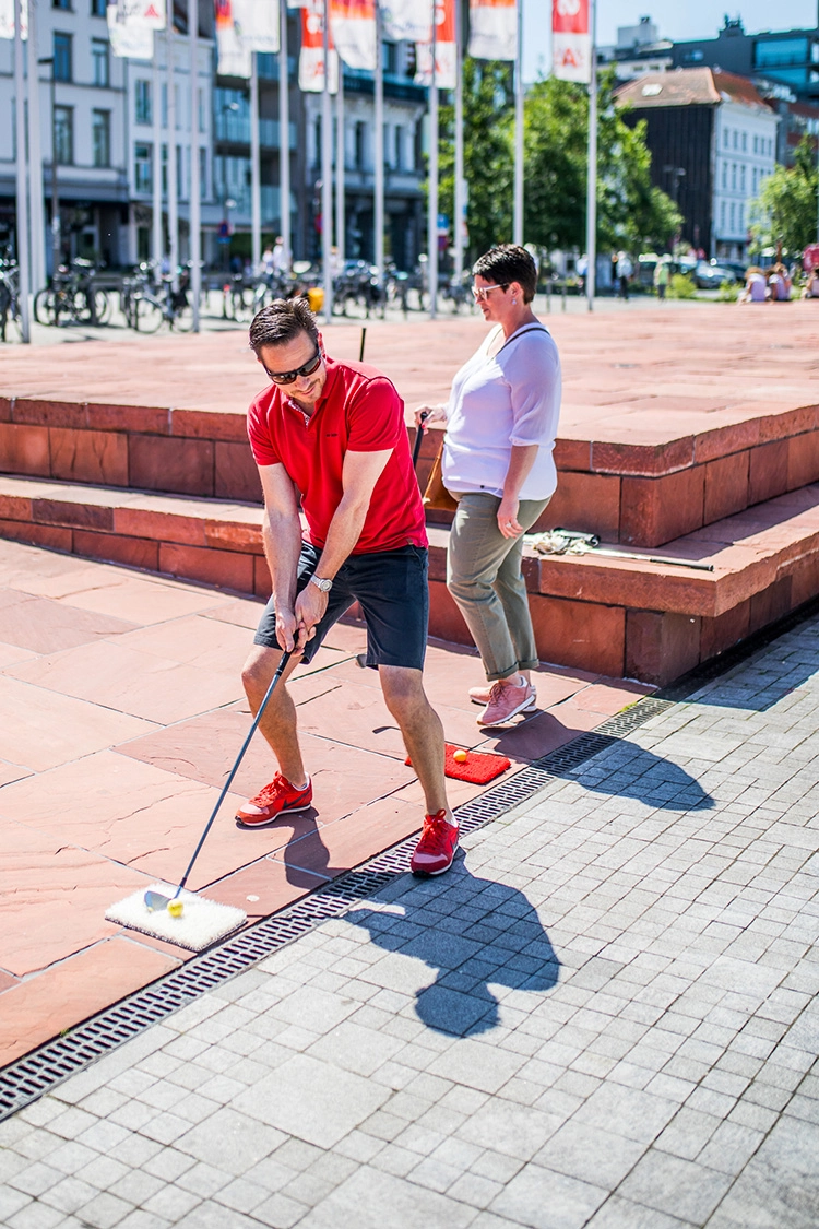 City Golf als teambuilding in Antwerpen