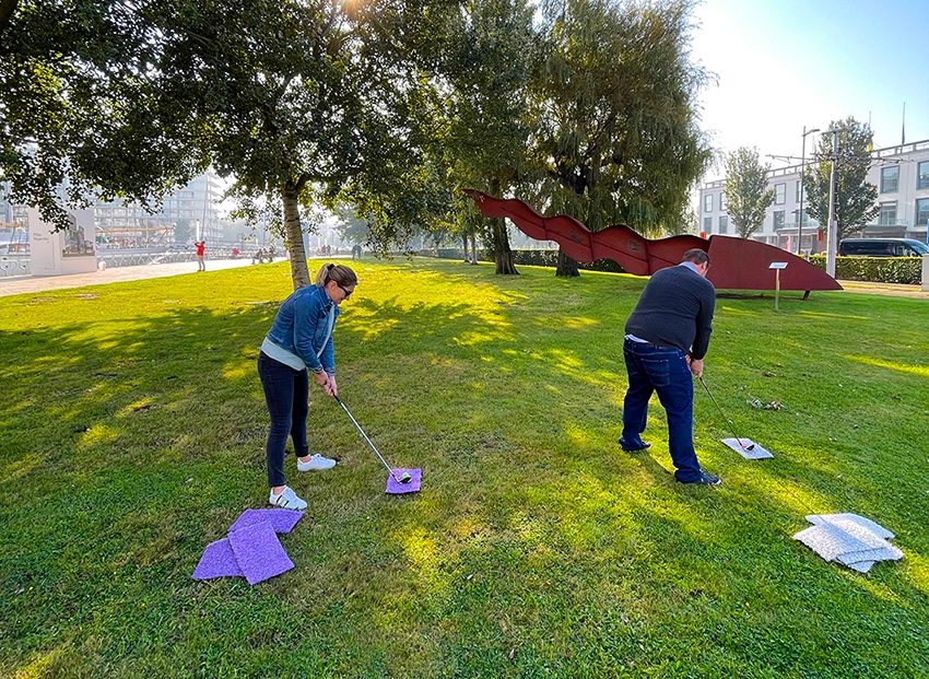 Groepsactiviteiten in Oostende met City Golf