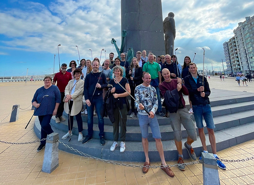 Teambuilding in Oostende met City Golf