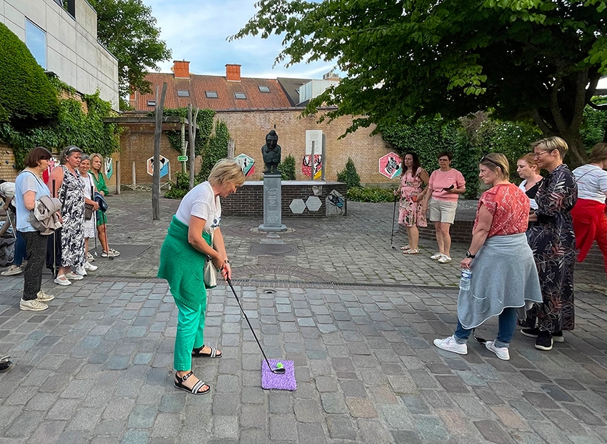 stadsgolf teambuilding in Roeselare