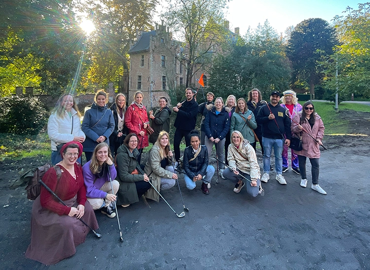 Groepsactiviteit in Sint-Niklaas
