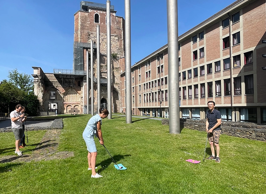 stadsgolf als groepsactiviteit in Sint-Truiden